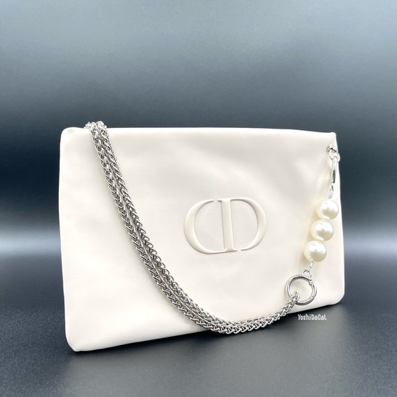 🆕 Dior Beauty Cosmetic Case to Convertible Crossbody Bag Purse, New Handbag - Picture 8 of 13